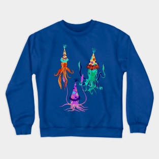 Party Squids Crewneck Sweatshirt